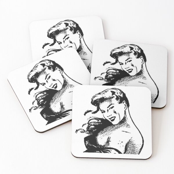 Artikelvorschau, Cute Pinup girl Vintage illustration entworfen und verkauft von Vintage Designs +.