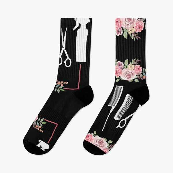 Item preview, Floral Scissors Hairstylist  designed and sold by bestshirtdesign.