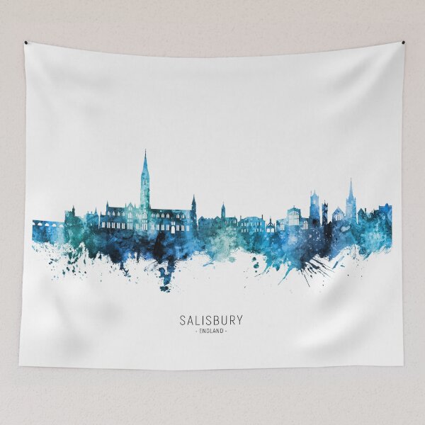 Item preview, Salisbury England Skyline designed and sold by ArtPrints.