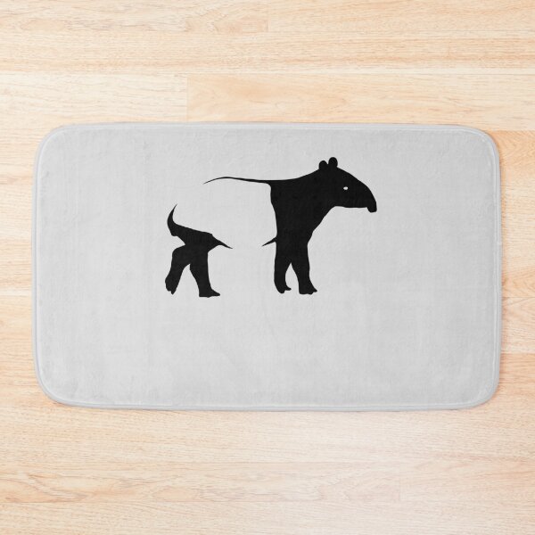 Item preview, Funky Trendy Animal Malayan Tapir Silhouette designed and sold by Skizzenmonster.