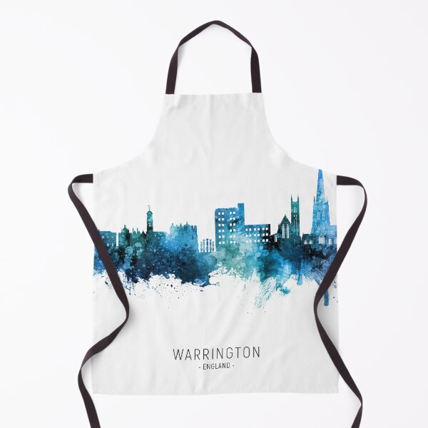 Item preview, Warrington England Skyline designed and sold by ArtPrints.