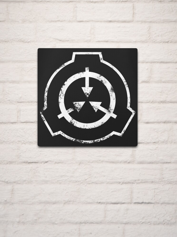 SCP Foundation Logo Transparent Metal Print for Sale by Omnavis