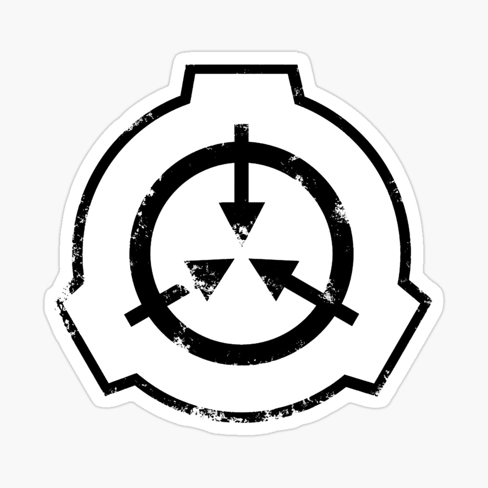 SCP Foundation White Logo Poster by Harbud Neala - Fine Art America