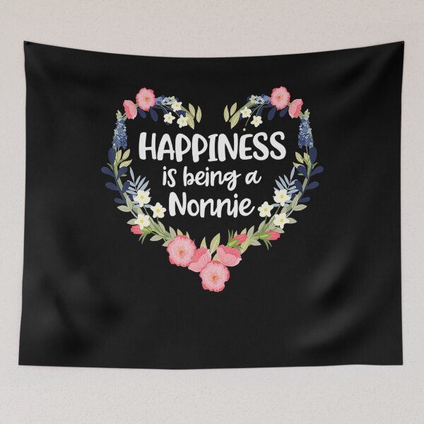 Item preview, Happiness is Being a Nonnie Cute Mother's Day 2020 Gift Love designed and sold by RosaMapes.