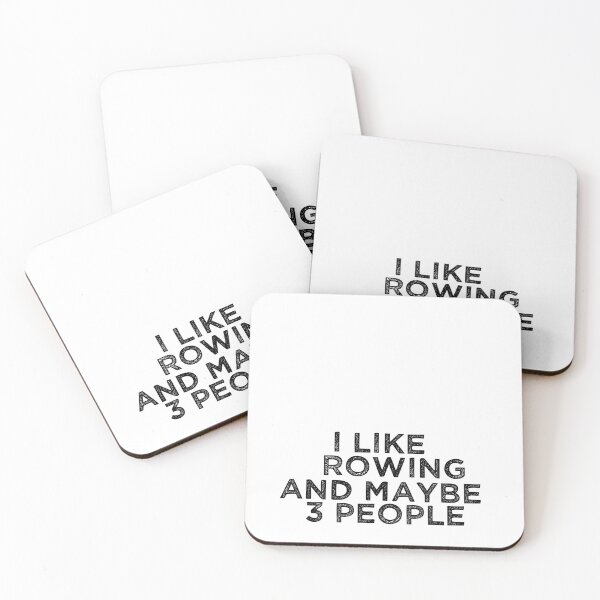 Item preview, I Like Rowing And Maybe 3 People designed and sold by TeesYouWant.