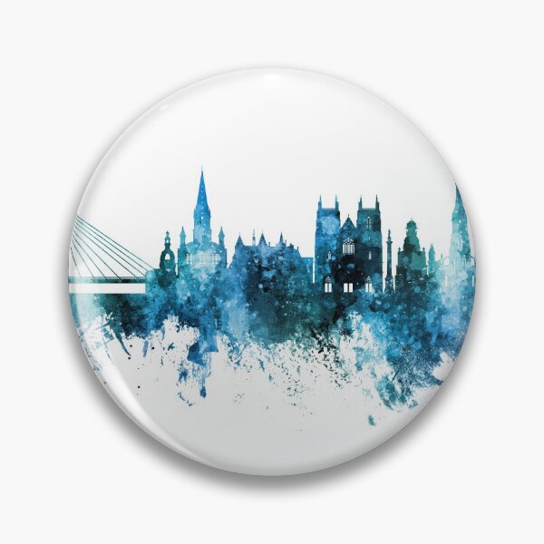 Item preview, Nantes France Skyline designed and sold by ArtPrints.