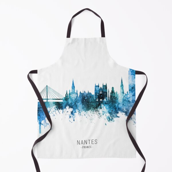 Item preview, Nantes France Skyline designed and sold by ArtPrints.