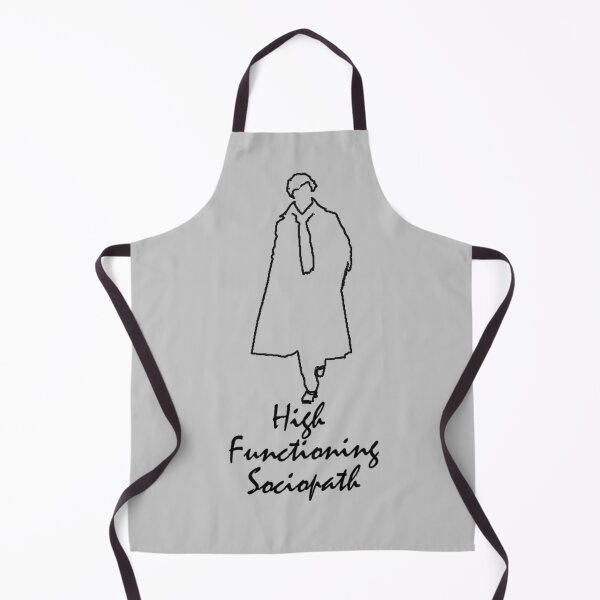 Item preview, Sherlock Quotes 221B Baker St. British Detective Vintage Literary Gifts High Functioning Sociopath Detective designed and sold by TopTeeShop.