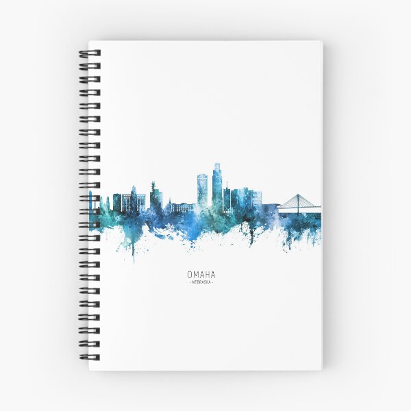Artikelvorschau, Omaha Nebraska Skyline entworfen und verkauft von ArtPrints.