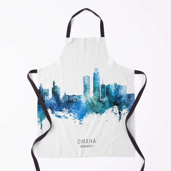 Item preview, Omaha Nebraska Skyline designed and sold by ArtPrints.