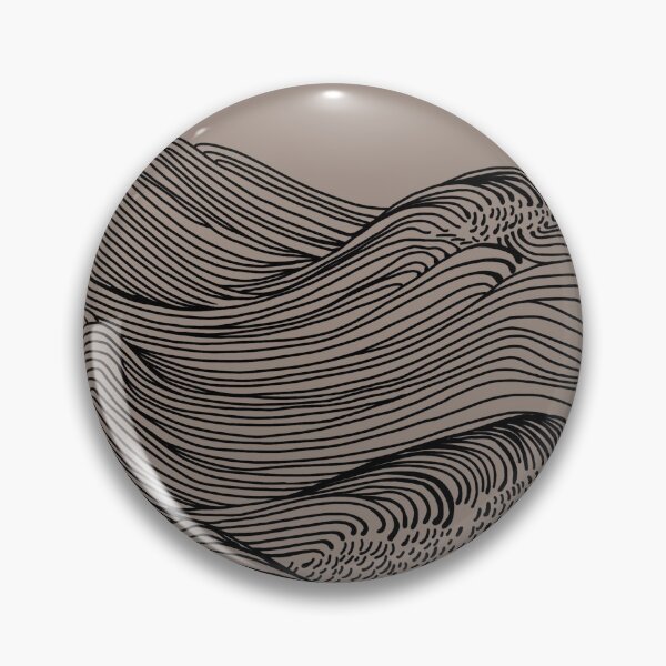 Item preview, Brown waves as a sketch designed and sold by lolamawi.