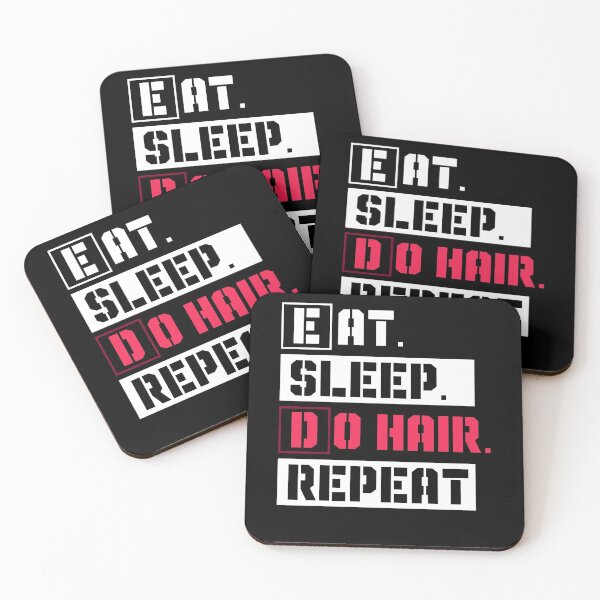 Item preview, Sleep Do Hair Repeat Hairstylist  designed and sold by bestshirtdesign.