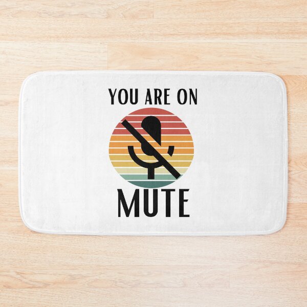 Item preview, You are on mute vintage designed and sold by OneTimeEngineer.