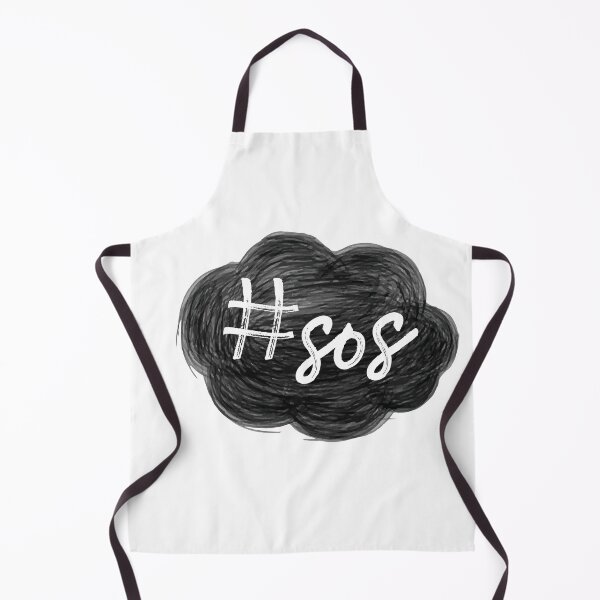 Item preview, SOS help Mayday cloud designed and sold by Bebichic.