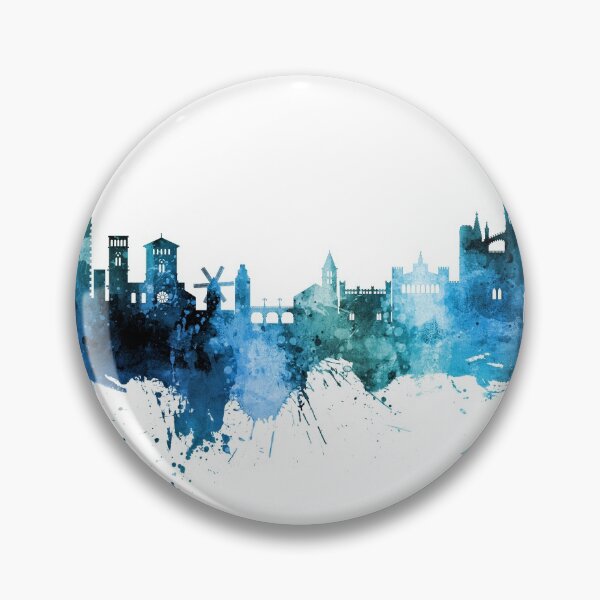 Item preview, Palma de Mallorca Spain Skyline designed and sold by ArtPrints.