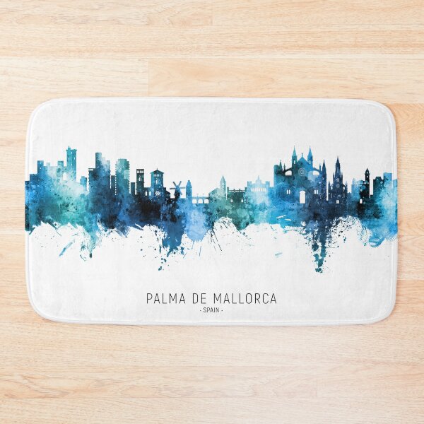 Item preview, Palma de Mallorca Spain Skyline designed and sold by ArtPrints.