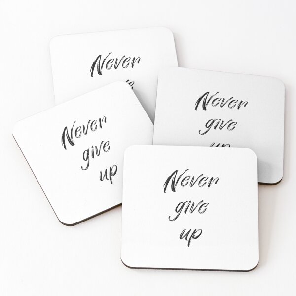 Item preview, Never give up designed and sold by aloresarts.