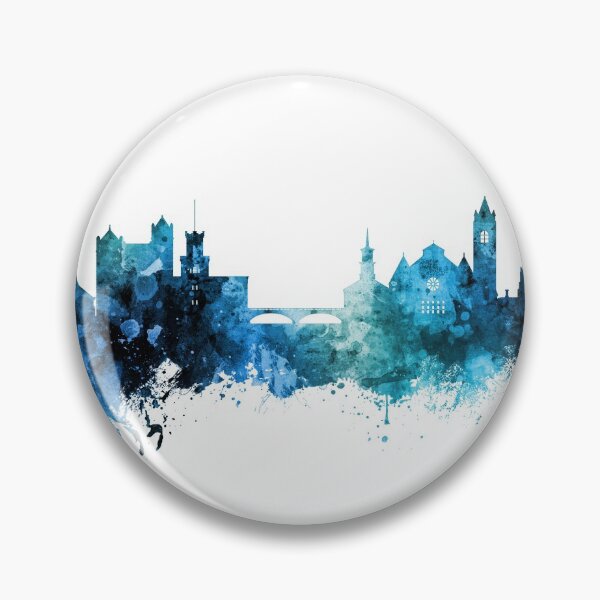 Item preview, Nashua New Hampshire Skyline designed and sold by ArtPrints.
