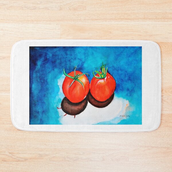 Item preview, Red Homegrown Garden Tomatoes stilllife Painting designed and sold by artbymanjiri.