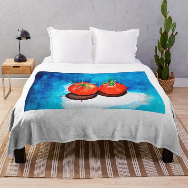 Item preview, Red Homegrown Garden Tomatoes stilllife Painting designed and sold by artbymanjiri.