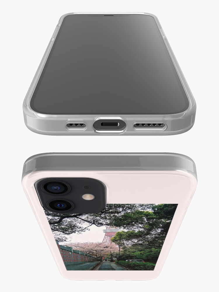 Alternate view of Tokyo Tower in the Spring iPhone Case & Cover