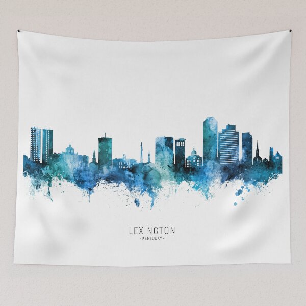 Item preview, Lexington Kentucky Skyline designed and sold by ArtPrints.