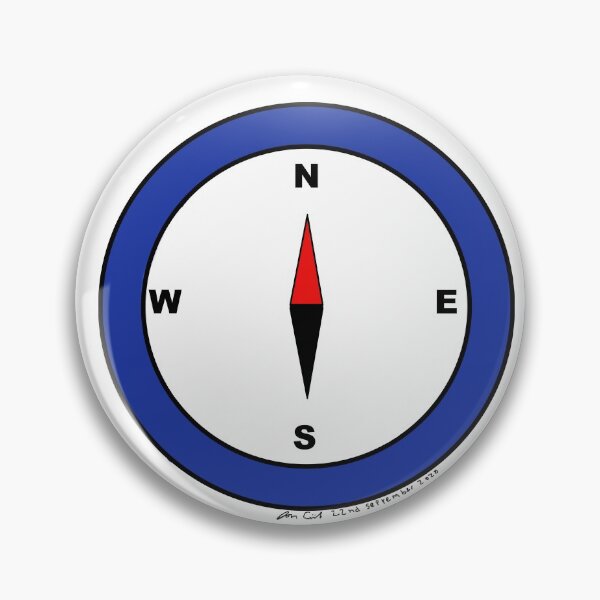 Item preview, compass designed and sold by dominiccivilart.