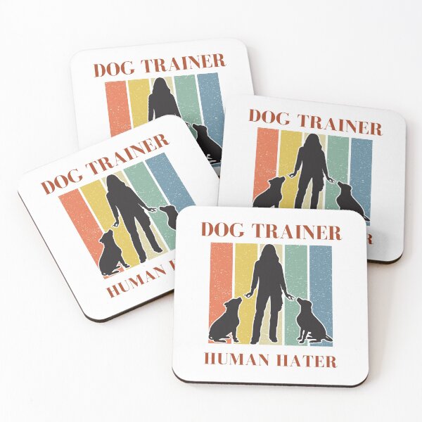 Item preview, Dog trainer, Human hater. T shirt for all the dog lovers, fur baby owners and the sharing of a dislike for the human race. designed and sold by HaychGee.