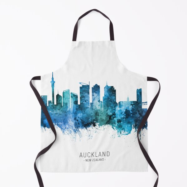 Item preview, Auckland New Zealand Skyline designed and sold by ArtPrints.
