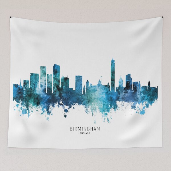 Item preview, Birmingham England Skyline designed and sold by ArtPrints.