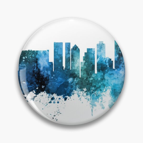 Item preview, Cape Town South Africa Skyline designed and sold by ArtPrints.