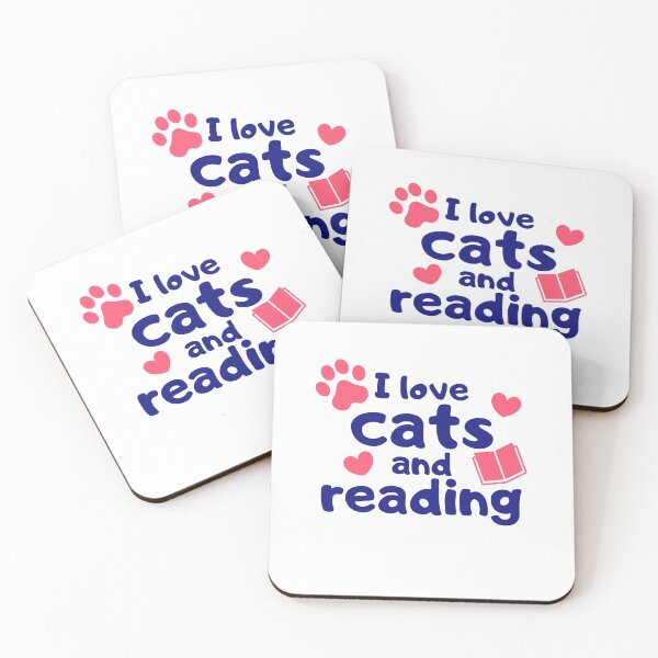 Item preview, I Love Cats and Reading designed and sold by razvigod.
