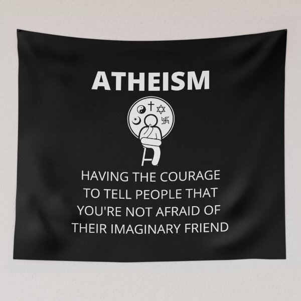 Item preview, Sarcastic quote for all Atheists designed and sold by Printd.