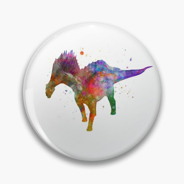 Item preview, Amargasaurus dinosaur in watercolor designed and sold by paulrommer.
