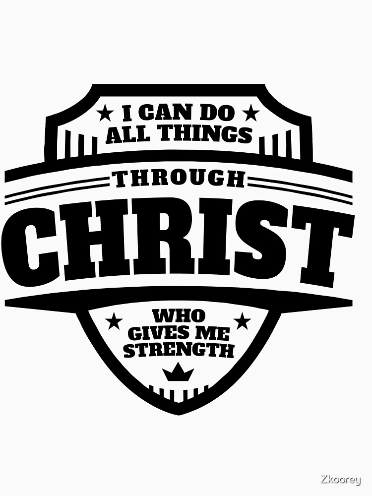 I Can Do All Things Through Christ Atlanta Falcons T Shirts – Best