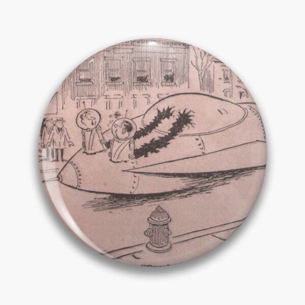 Item preview, Oops wrong button!  Cartoon Vintage illustration designed and sold by Vintage Designs +.