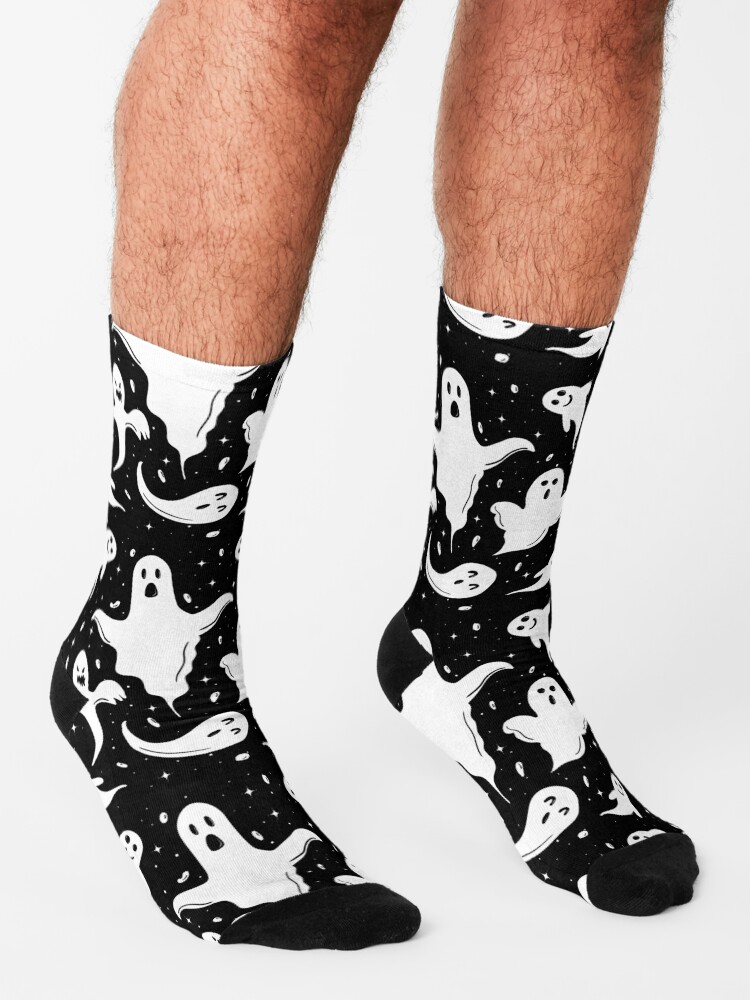 "Halloween Scary Ghosts" Socks for Sale by lipemo Redbubble