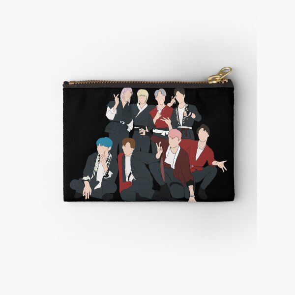Item preview, Stray Kids Backdoor group ot8 sticker & backpack designed and sold by Amy Hearts.