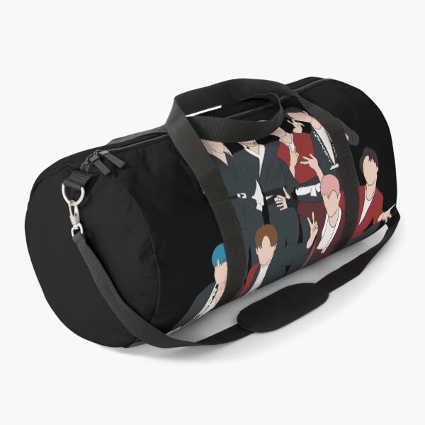 Item preview, Stray Kids Backdoor group ot8 sticker & backpack designed and sold by Amy Hearts.
