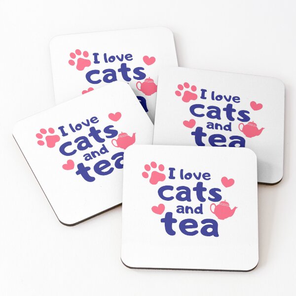 Item preview, I Love Cats and Tea designed and sold by razvigod.