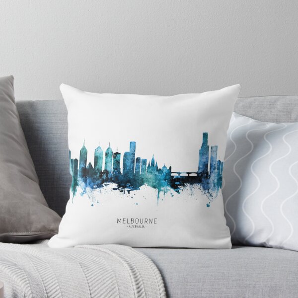 Item preview, Melbourne Australia Skyline designed and sold by ArtPrints.