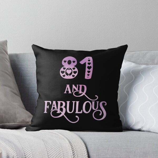 Item preview, Women 81 Years Old And Fabulous 81st Birthday Party design designed and sold by Grabitees.