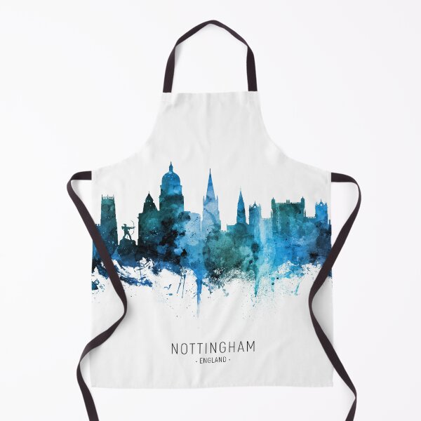 Item preview, Nottingham England Skyline designed and sold by ArtPrints.