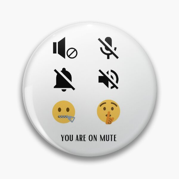 Item preview, You are on mute vintage designed and sold by OneTimeEngineer.
