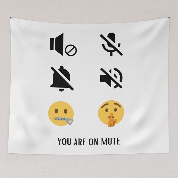 Item preview, You are on mute vintage designed and sold by OneTimeEngineer.