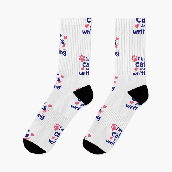 Item preview, I Love Cats and Writing designed and sold by razvigod.