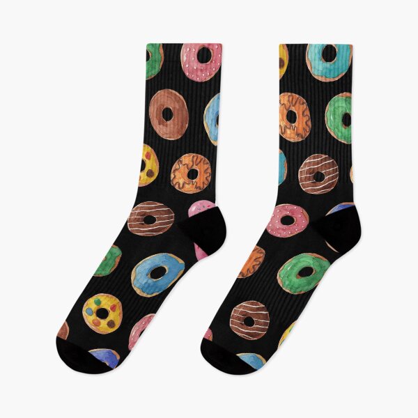Item preview, Colorful watercolor donuts designed and sold by IevaLiART.