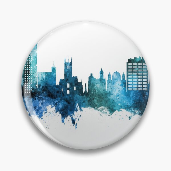 Item preview, Wolverhampton England Skyline designed and sold by ArtPrints.