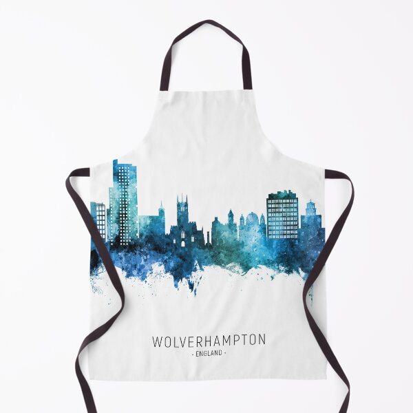 Item preview, Wolverhampton England Skyline designed and sold by ArtPrints.