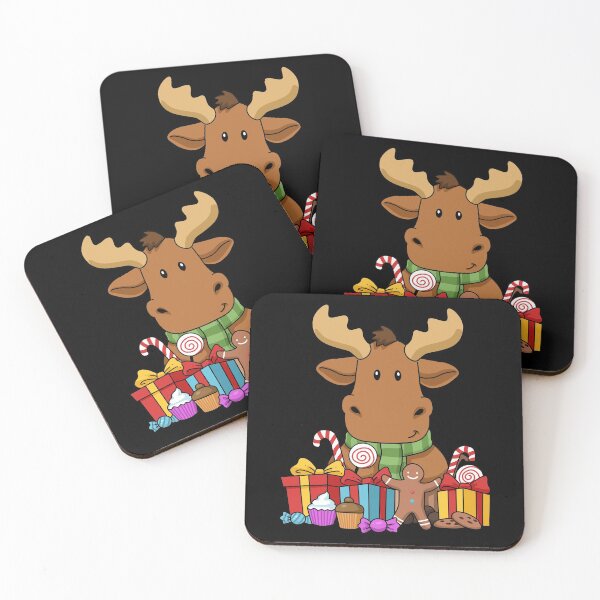 Item preview, Christmas Present Moose Gifts Kids Moose Gifts Women Moose designed and sold by DSWShirts.